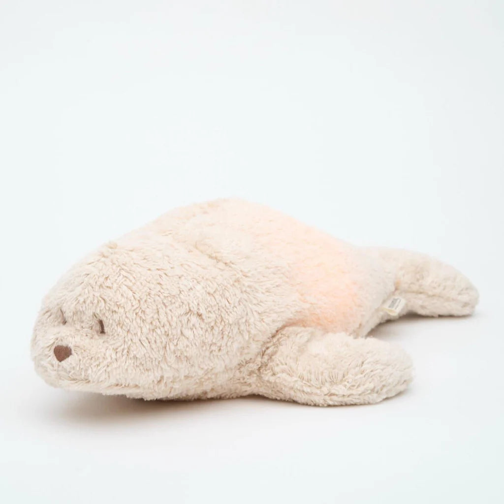 Knuffel met hartslag & white noise - The Humming Bunny 2.0 - Biologisch GOTS katoen - Moonie - productfoto
