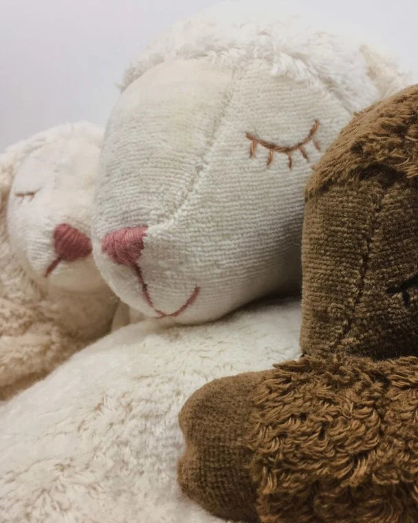 Warm Cushion Sheep - Cuddly Animal Sheep small - Organic cotton - Senger Naturwelt (Copy)