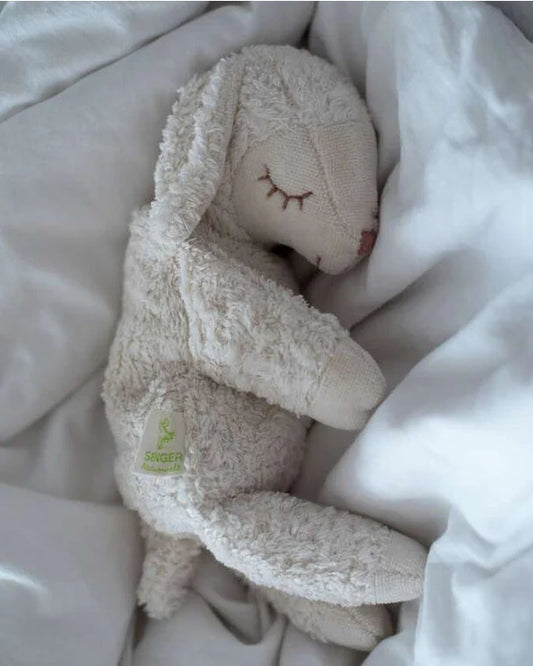 Warmtekussen Schaapje - Cuddly Animal Sheep small - Biologisch katoen - Senger Naturwelt (Copy)