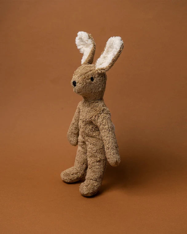 Floppy animal knuffel Small - Konijn - Biologisch katoen/wol - Beige - Senger Naturwelt