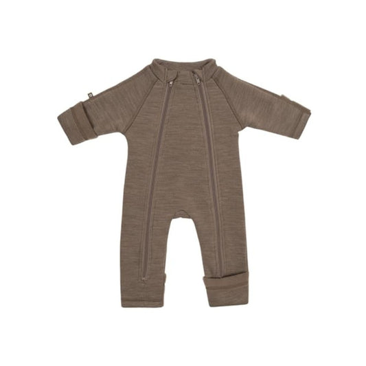Buitenpak - Merino wol - Nature/bruin - Smallstuff dicht