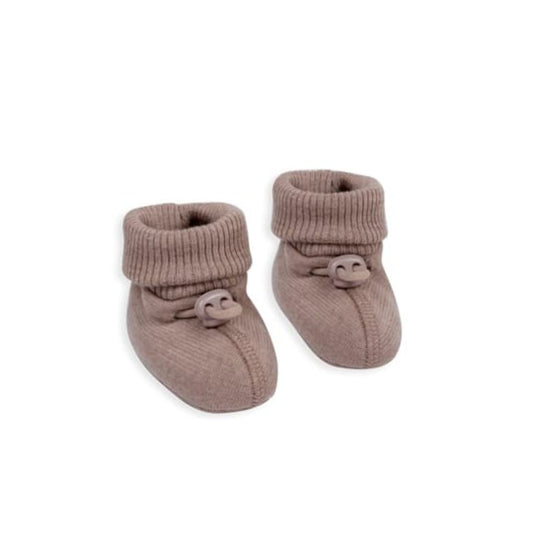 Slofjes - Merino wol - Powder/roze - Smallstuff