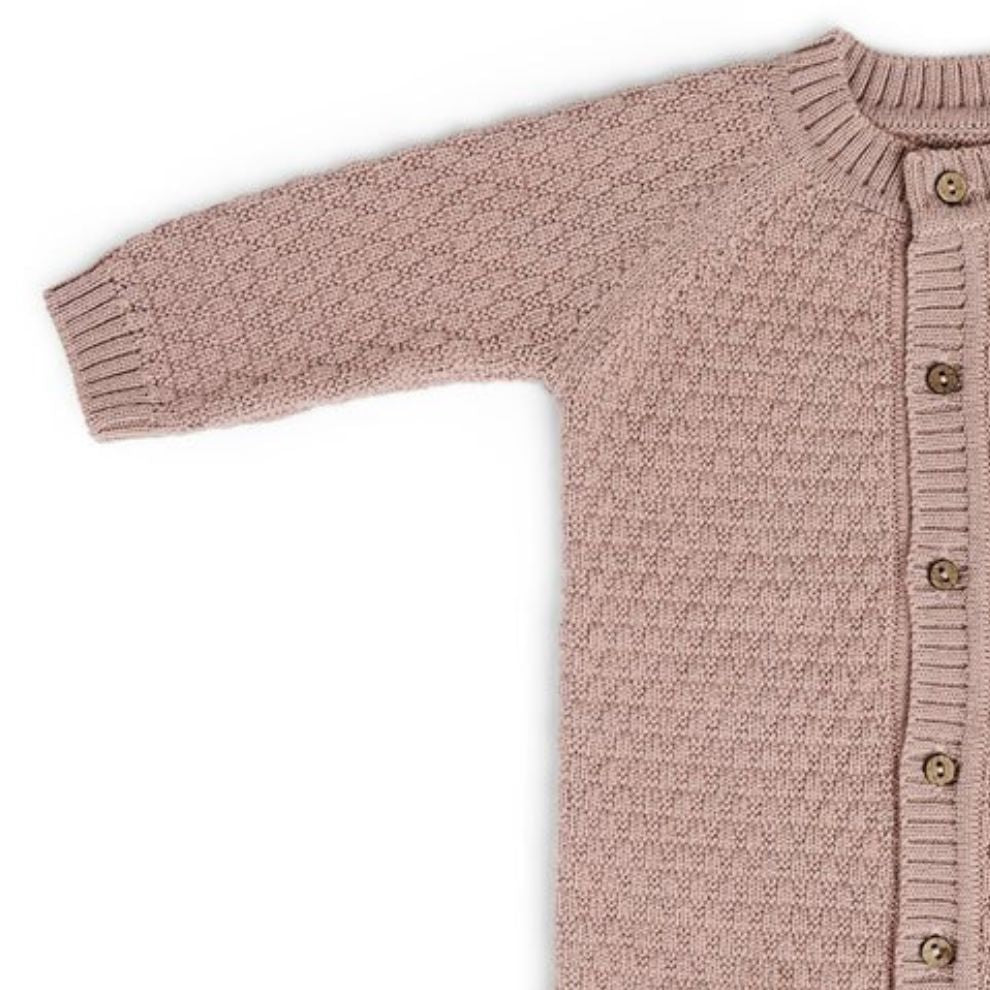 Gebreid boxpakje - Merino wol - Powder/roze - Smallstuff close