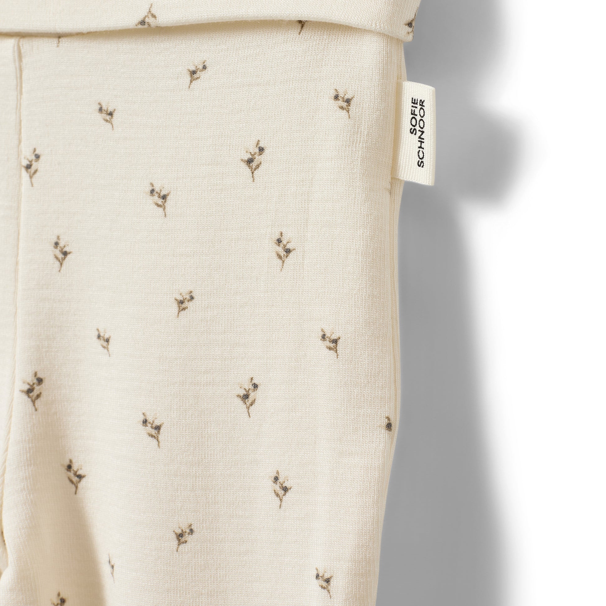 Sofie Schnoor - LiljaSB Trousers - Broekje met voetjes - Modal mix - close up