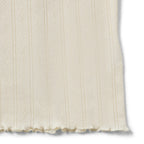 Hemd pointelle - Katoen - Off White/Wit - Sofie Schnoor close up