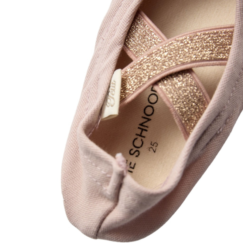 Binnenschoentje Jess - Anti slip - Dusty Rose/roze - Sofie Schnoor close