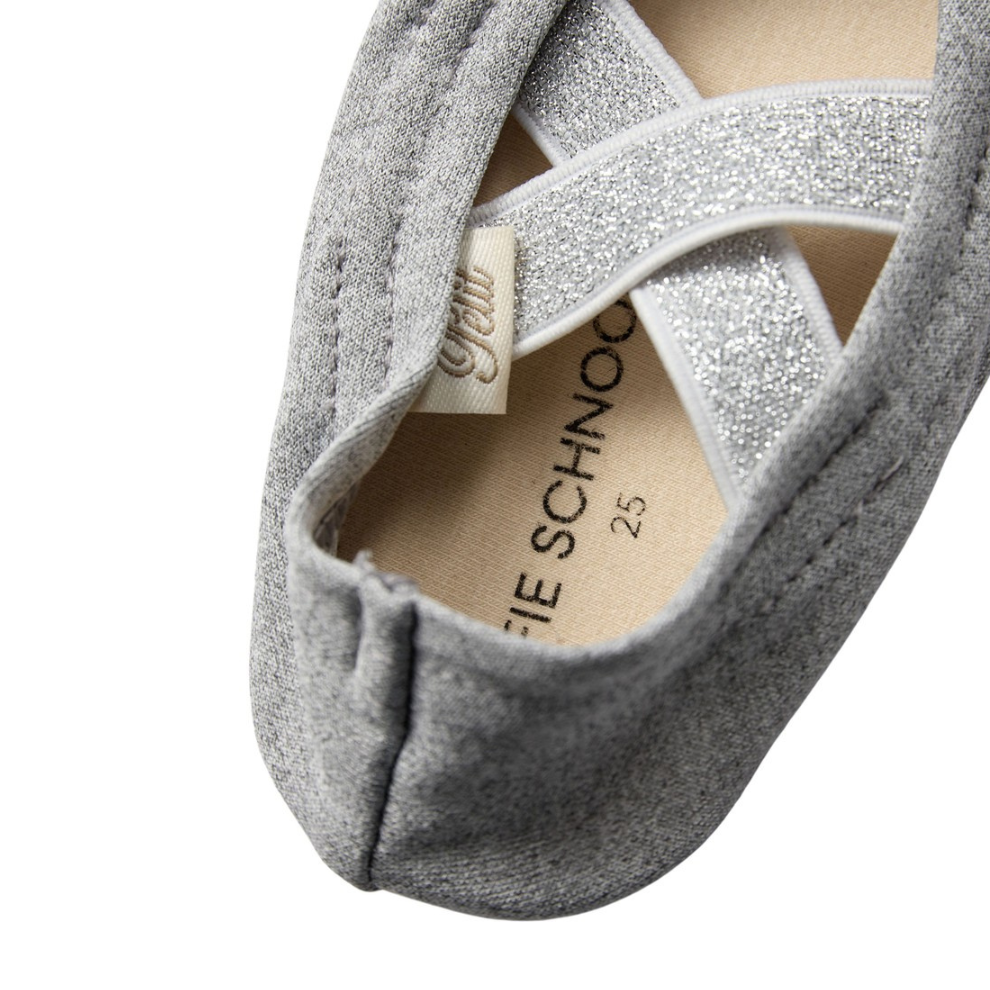 Binnenschoentje Jess - Anti slip - Grijs - Sofie Schnoor close