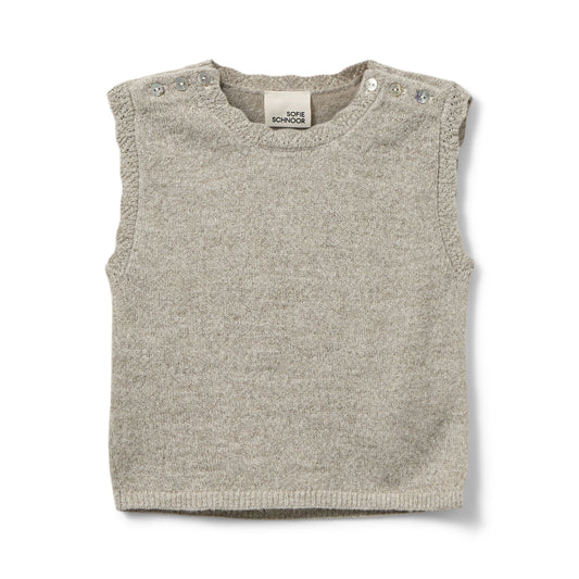 Sofie Schnoor - Sandysb Vest - Spencer vest - Wol mix - voorkant