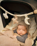 Kinderwagenketting - Over the moon - 100% Biologisch Katoen - Moonboon x Hans Christian Andersen - productfoto