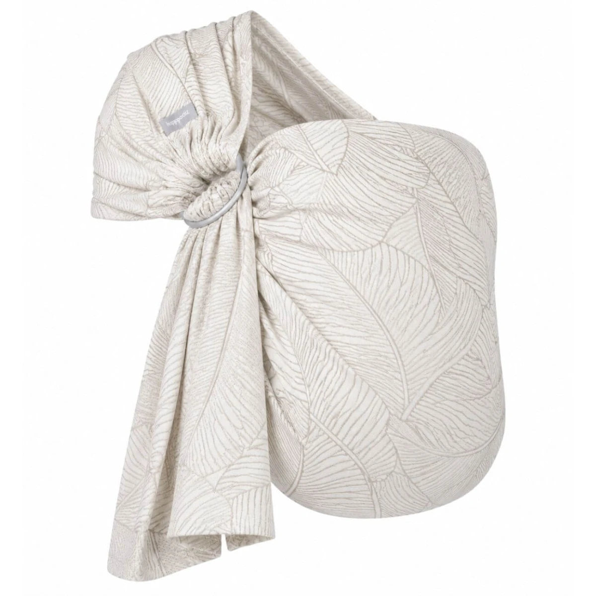 Ring-Sling – Grenada Natural Linen – Ergonomische ringsling draagdoek – Katoen en linnen – Hoppediz