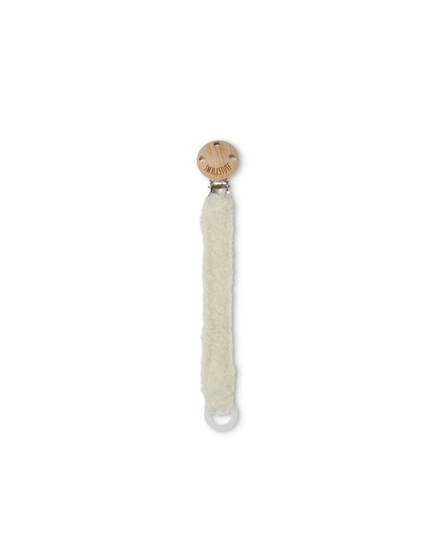 Speenkoord bouclé - Merino wol - Off white - SmallStuff - productfoto