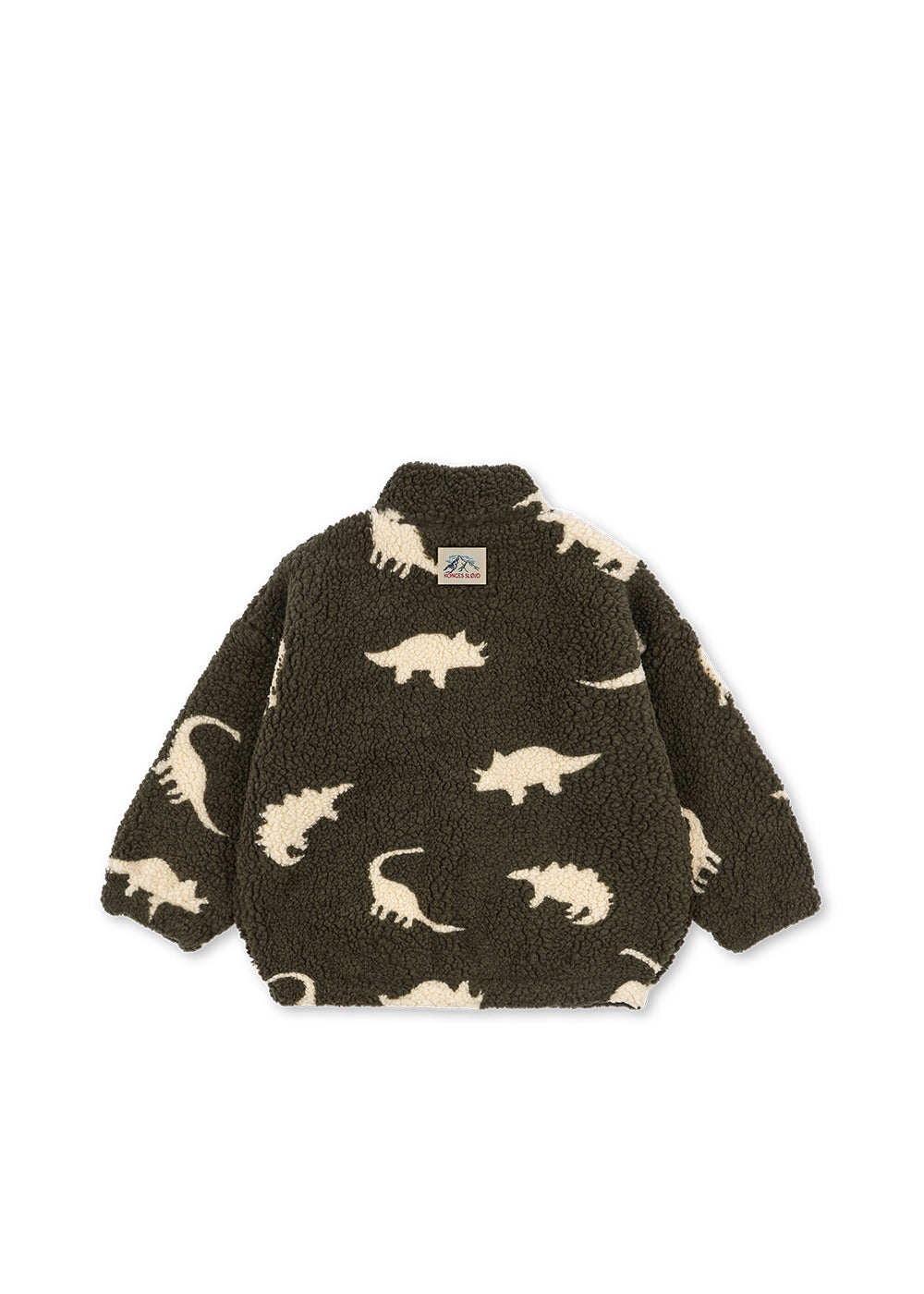 Jody Teddy Jacket GRS - Green/Dino - Konges Sløjd - productfoto - afbeelding 4