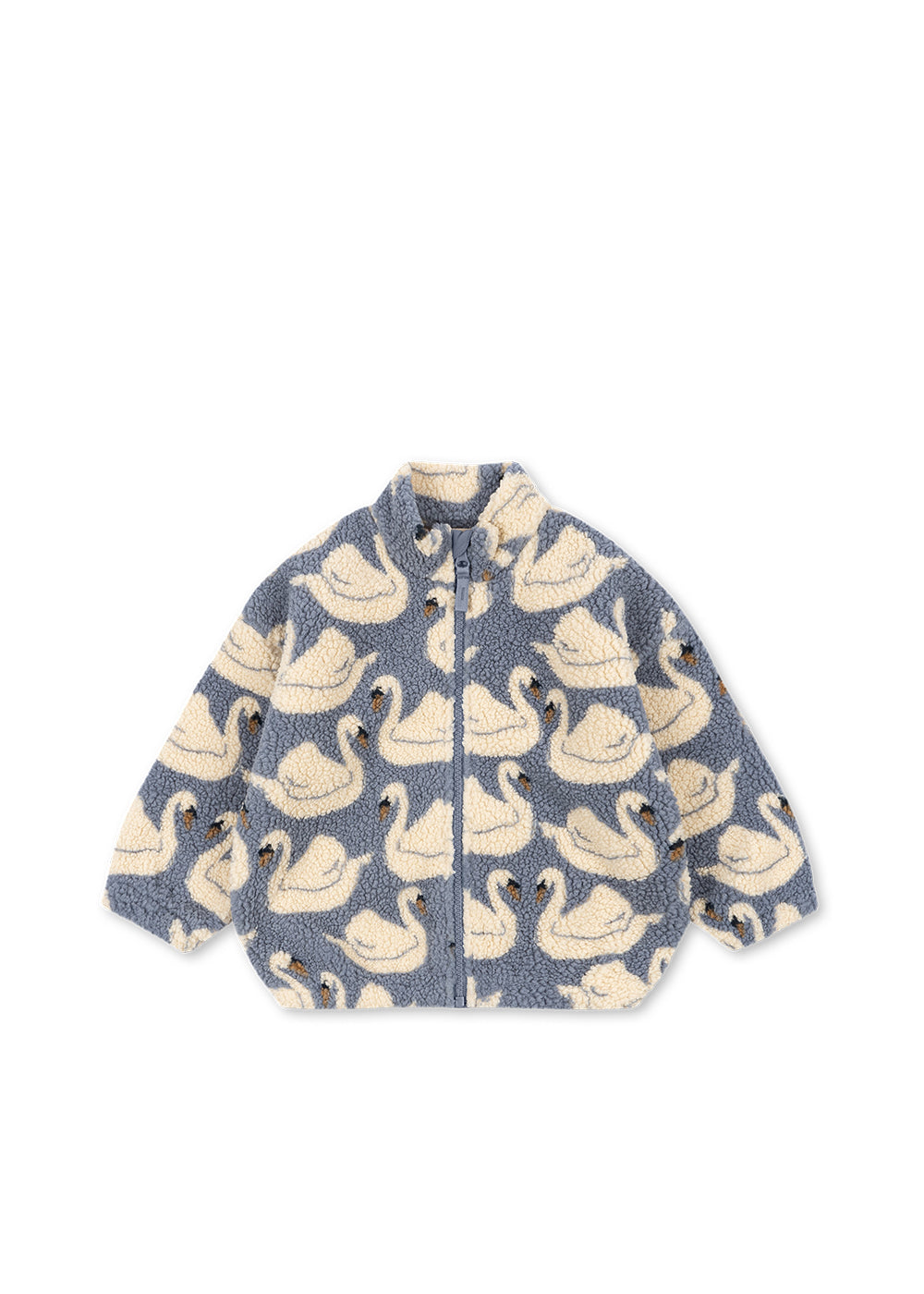 Teddy fleece jas Jody - Swan - Gerecycled polyester - Konges Sløjd - productfoto - afbeelding 2