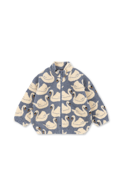 Teddy fleece jas Jody – Swan – Gerecycled polyester – Konges Sløjd