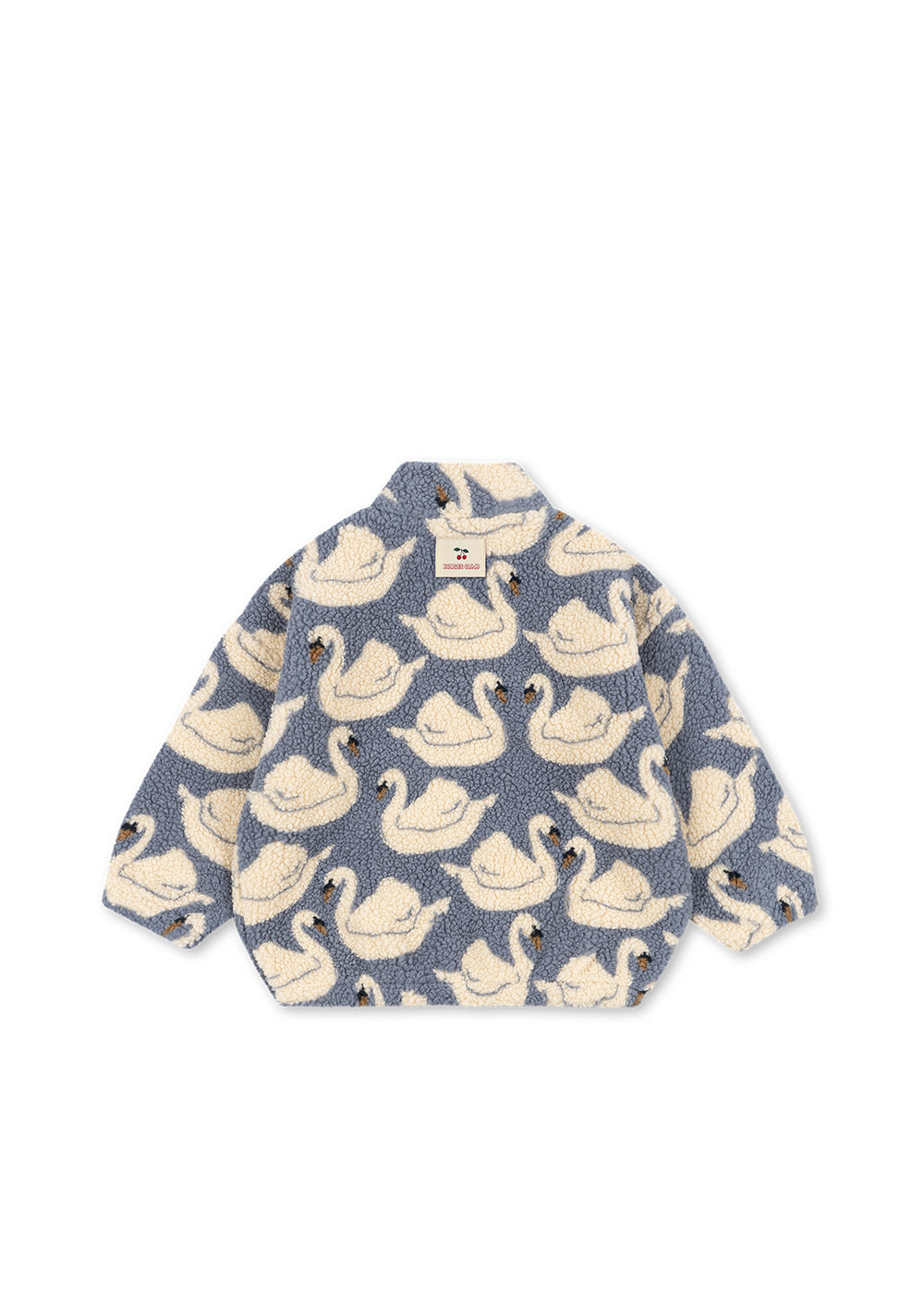 Teddy fleece jas Jody - Swan - Gerecycled polyester - Konges Sløjd - productfoto - afbeelding 4