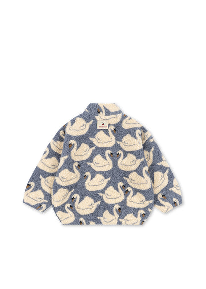 Teddy fleece jas Jody – Swan – Gerecycled polyester – Konges Sløjd
