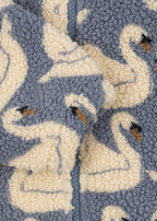 Teddy fleece jas Jody - Swan - Gerecycled polyester - Konges Sløjd - productfoto - afbeelding 3