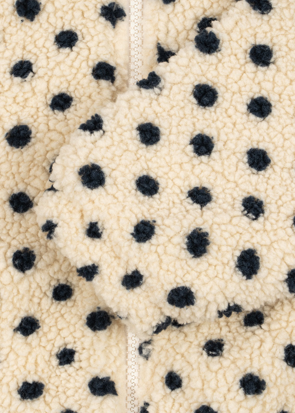 Teddy jas - Jody Embroidery Teddy Jacket GRS - Polka dot/Cherry - Konges Sløjd - productfoto - afbeelding 6