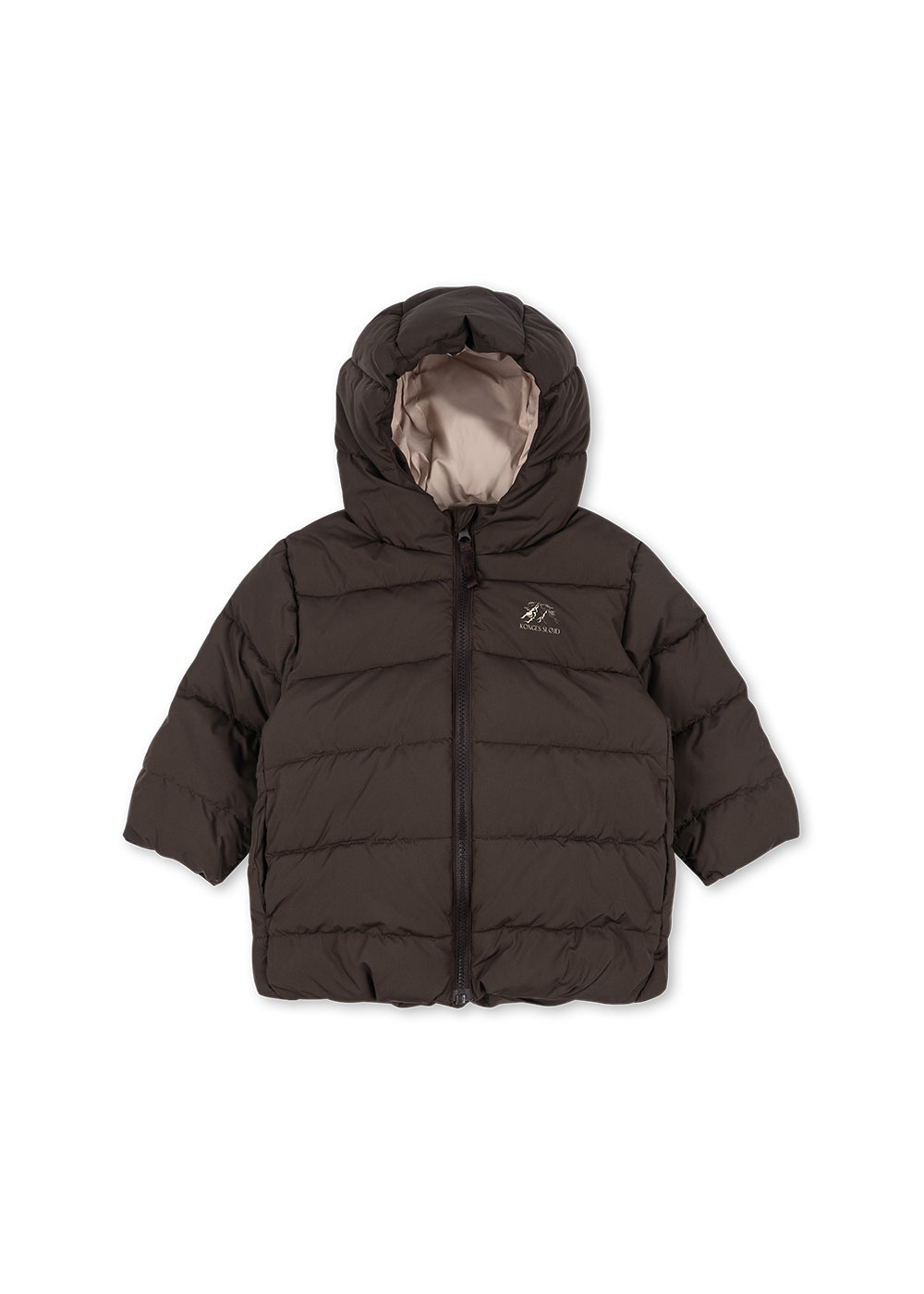Winterjas Alpi Puffer - Chocolate Brown - Gerecycled polyester - Konges Sløjd - productfoto - afbeelding 2