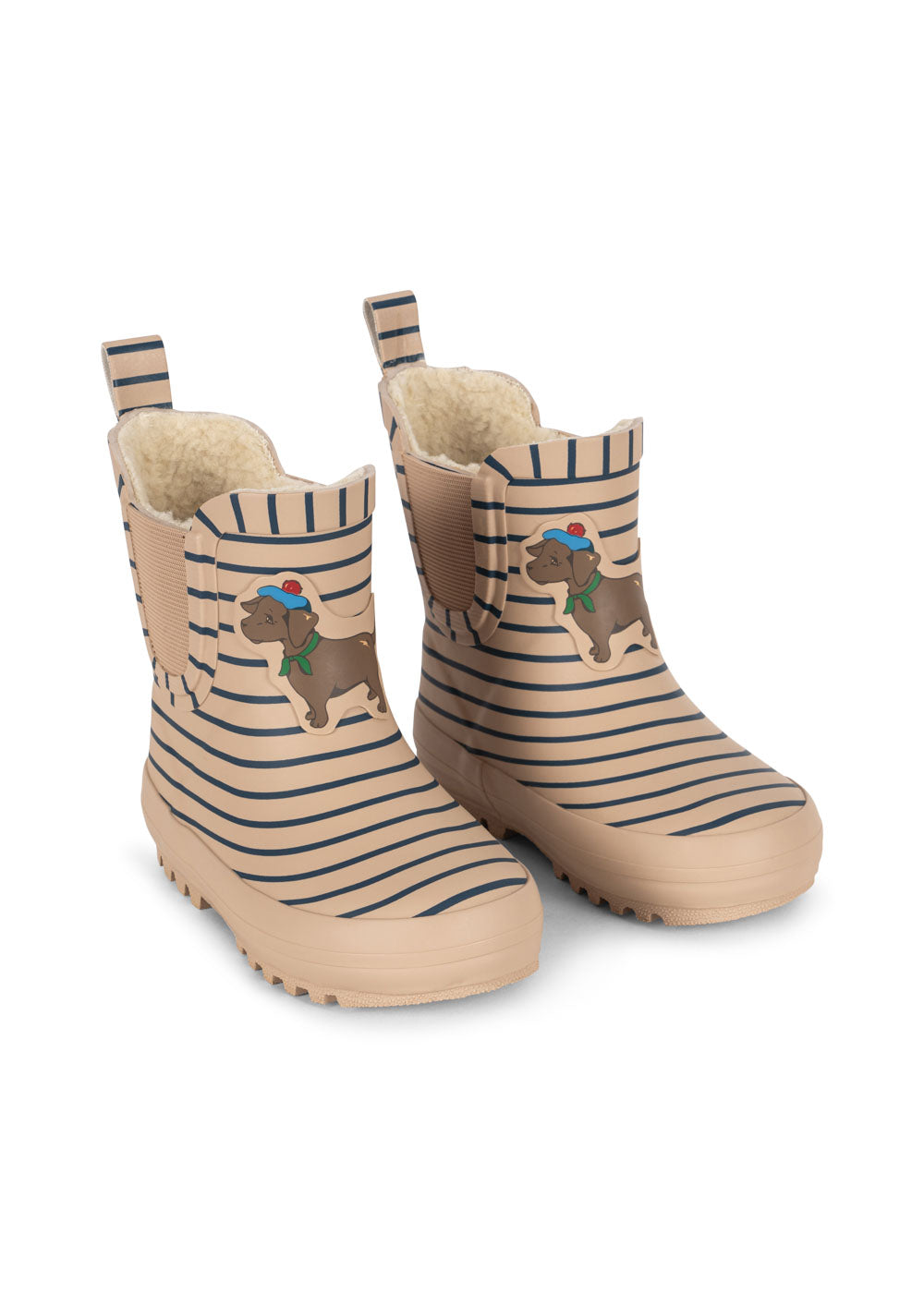 Regenlaarzen Roi - Stripe La Mer - Rubber - Konges Sløjd - productfoto - afbeelding 2