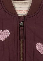 Thermo bomberjas Juno Sequin - Decadent Chocolate - Konges Sløjd - productfoto - afbeelding 7