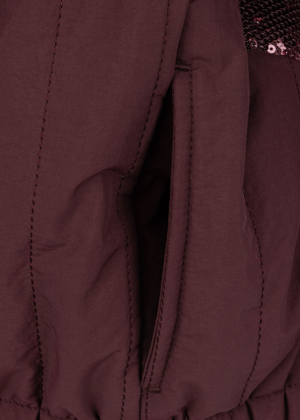 Thermo bomberjas Juno Sequin - Decadent Chocolate - Konges Sløjd - productfoto - afbeelding 6