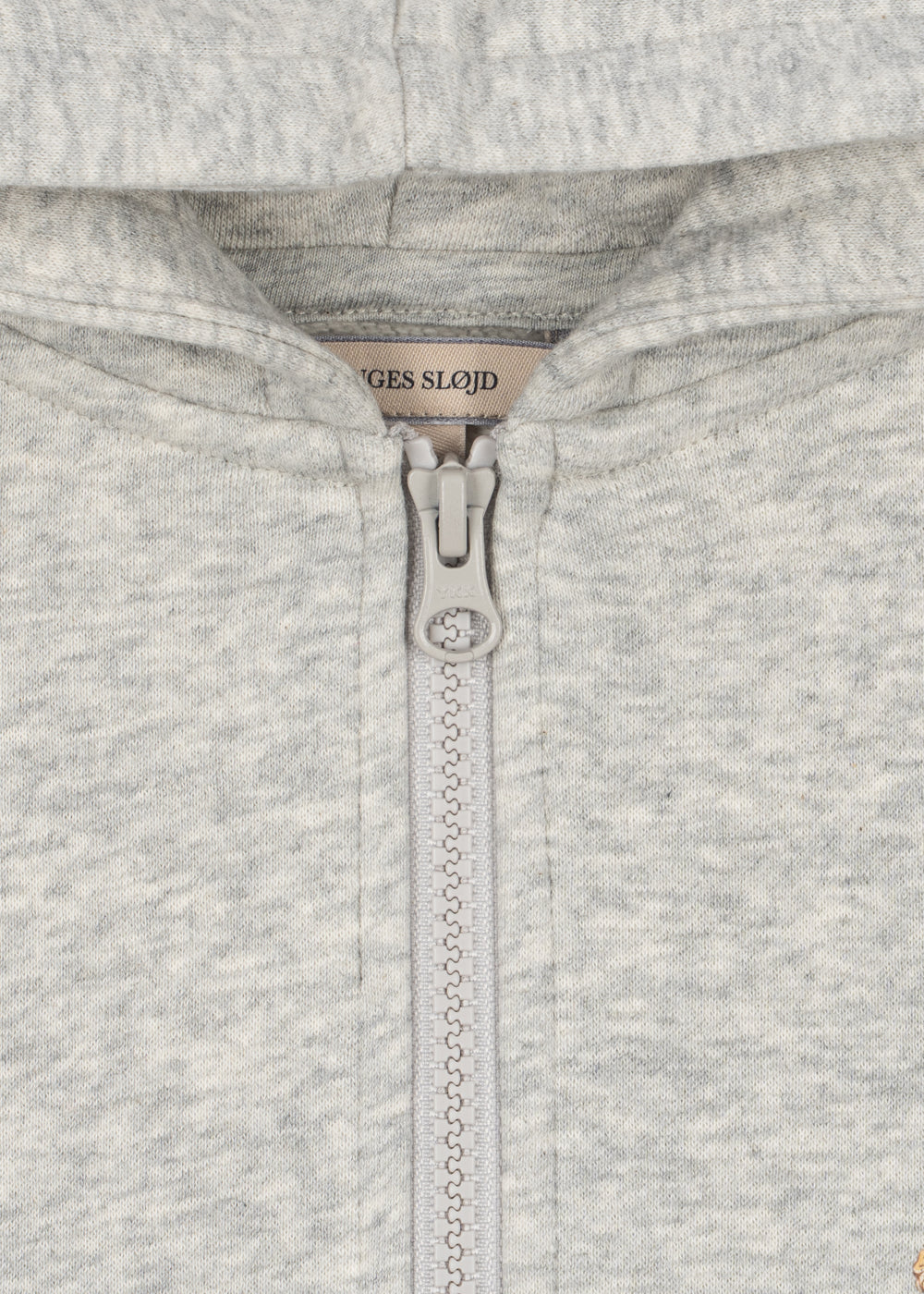 Sweatervest Lou mit Tigerprint – Grey Melange – Konges Sløjd