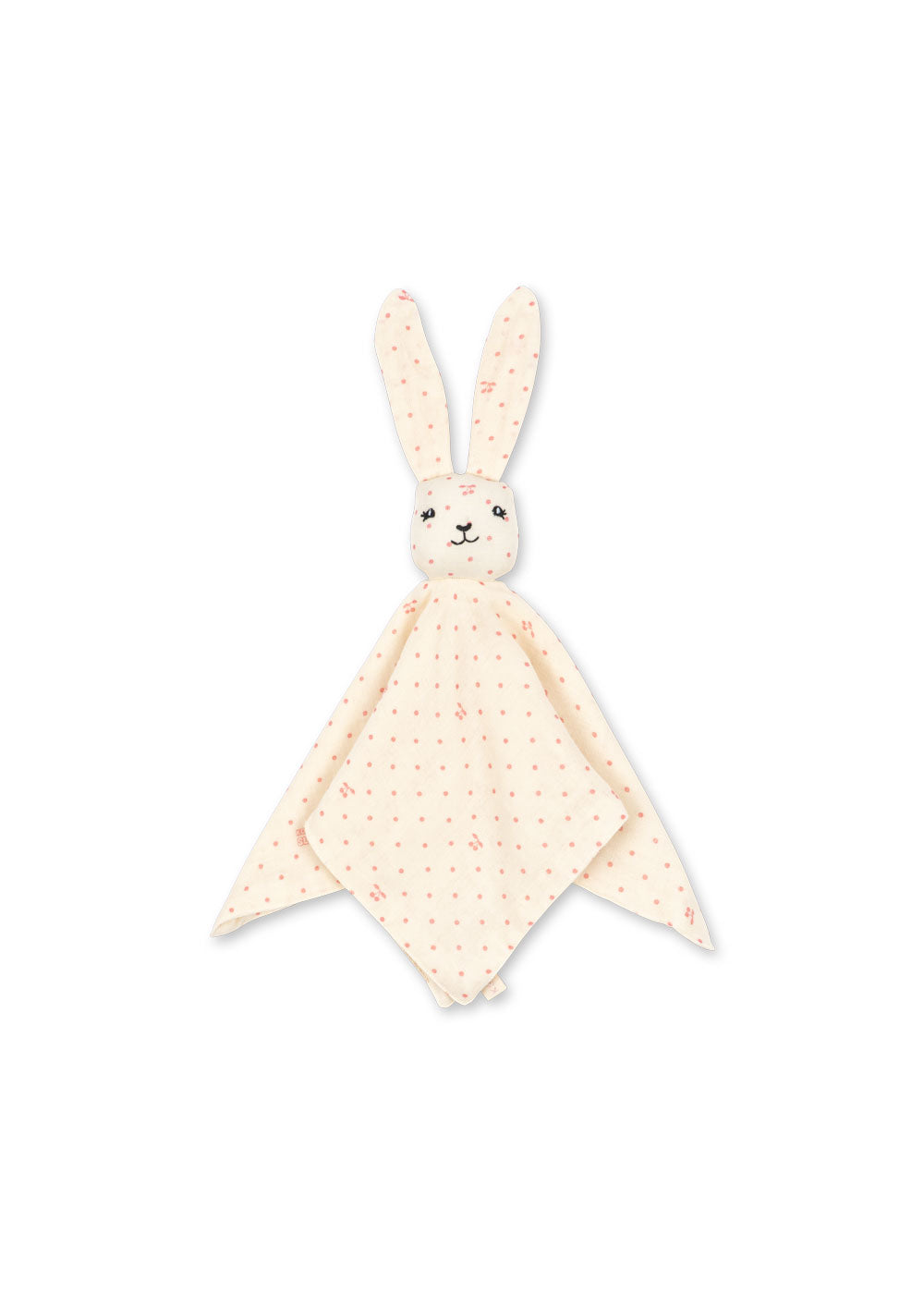 Knuffeldoekje Sleepy Rabbit - Cucciolo, Cherry Dot & Lemon Dot - Konges Sløjd - productfoto - afbeelding 4