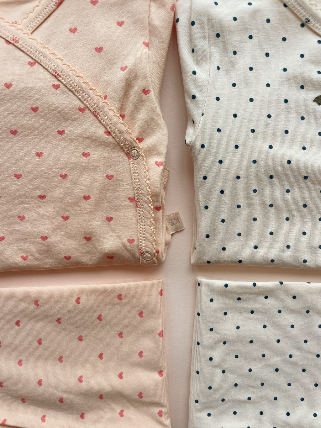 Baby legging Basic Pants - Blue Dot - Biologisch katoen - Konges Sløjd - detail - afbeelding 4