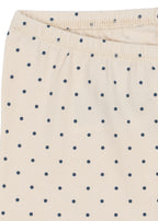Baby legging Basic Pants - Blue Dot - Biologisch katoen - Konges Sløjd - detail - afbeelding 3