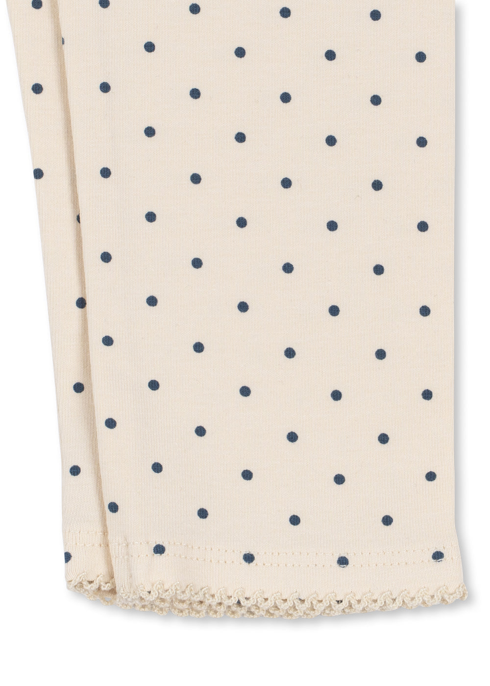 Baby legging Basic Pants - Blue Dot - Biologisch katoen - Konges Sløjd - detail - afbeelding 5