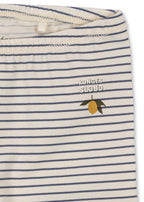 Baby legging Basic Pants - Stripe Como - Biologisch katoen - Konges Sløjd - detail - afbeelding 4