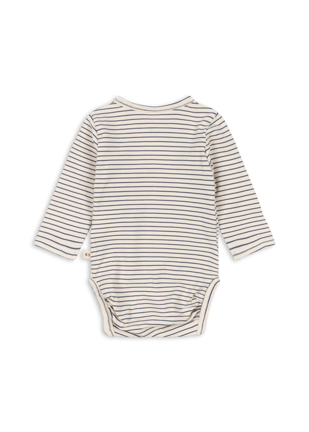 Overslagromper met lange mouwen - Stripe Como - Biologisch katoen - Konges Sløjd - productfoto - afbeelding 4