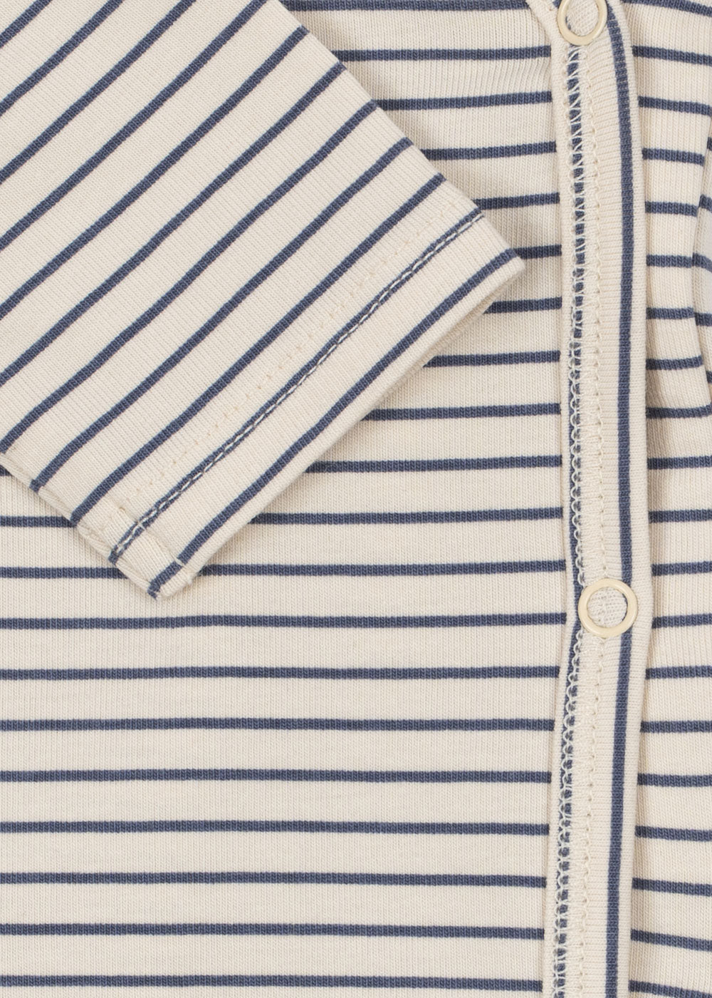 Overslagromper met lange mouwen - Stripe Como - Biologisch katoen - Konges Sløjd - productfoto - afbeelding 5