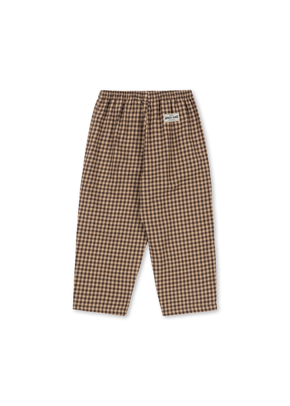 Flanellhose Foret – Chocolate Check – Bio-Baumwolle – Konges Sløjd