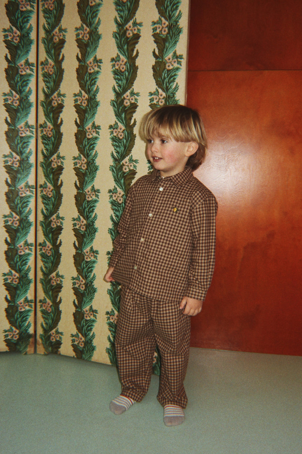 Flanellhemd Foret – Chocolate Check – Bio-Baumwolle – Konges Sløjd