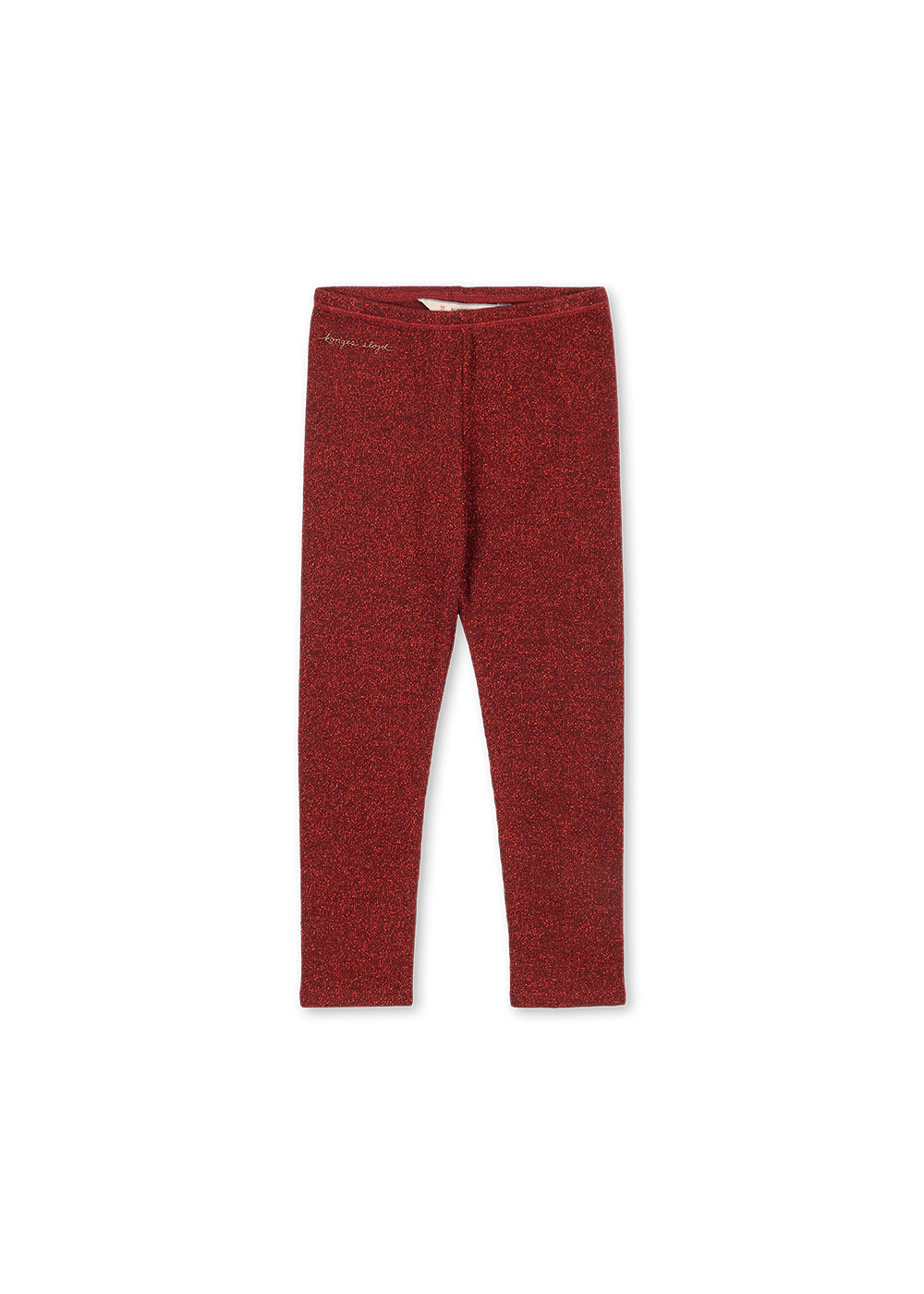 Hose Roli mit Glitzer – Red Dahlia – Bio-Baumwolle – Konges Sløjd