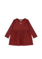 Kleid Roli mit Glitzer – Red Dahlia – Bio-Baumwolle – Konges Sløjd