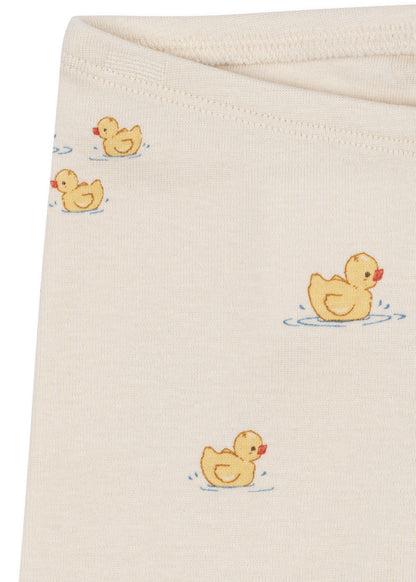 Baby legging Bello Pants met eendjesprint – Fanga Mio – Biologisch katoen en modal – Konges Sløjd