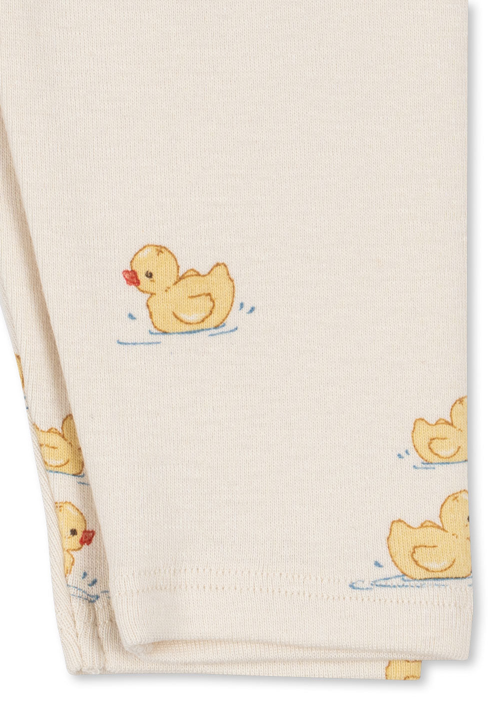 Baby legging Bello Pants met eendjesprint - Fanga Mio - Biologisch katoen en modal - Konges Sløjd - Fanga Fontana - productfoto - afbeelding 6
