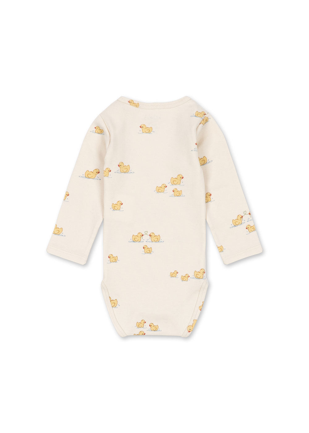 Romper Bello LS Body met eendjesprint – Fanga Mio – Biologisch katoen en modal – Konges Sløjd