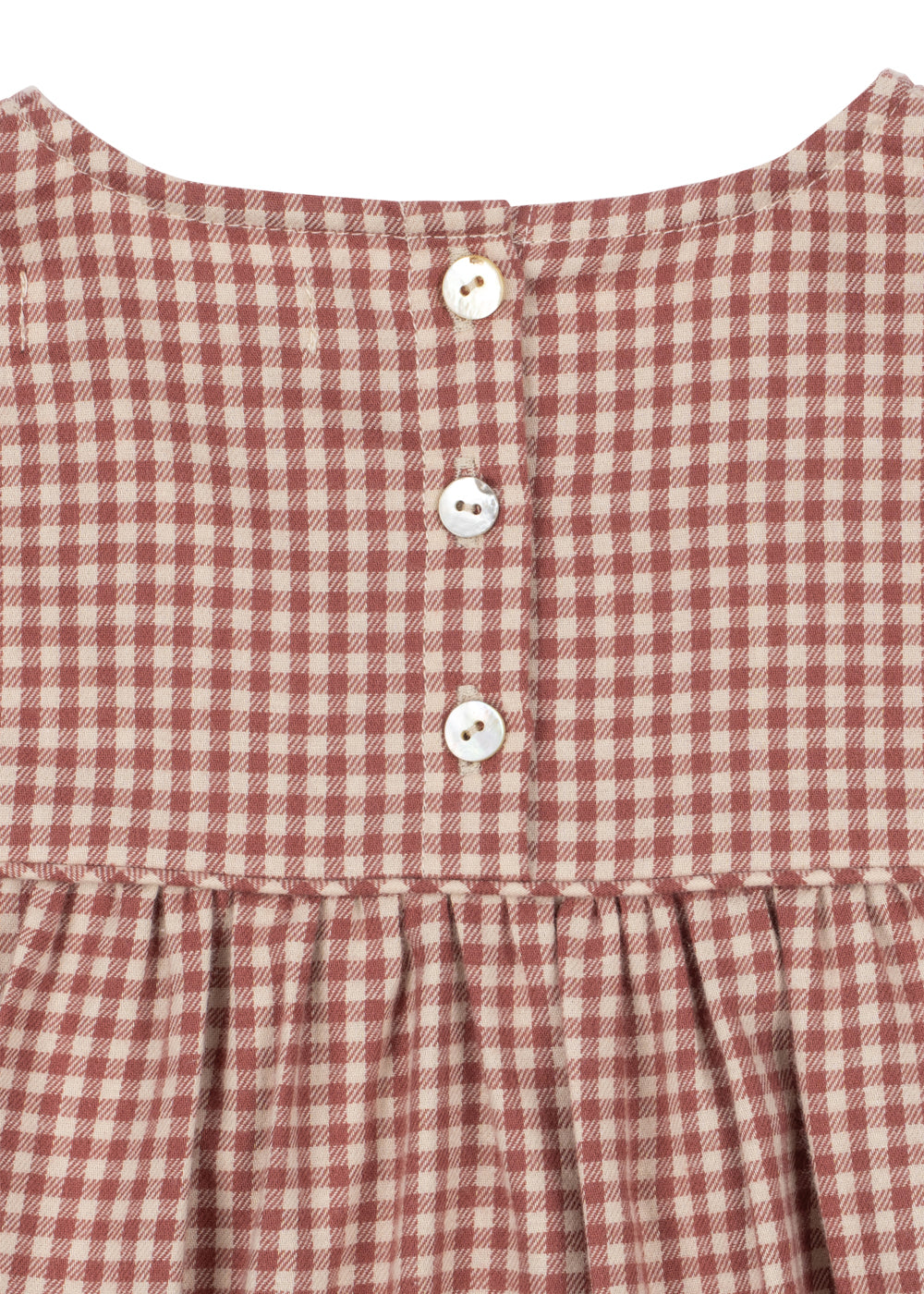 Foret Blouse Canyon Check – Blouse à carreaux – Coton biologique GOTS – Konges Sløjd