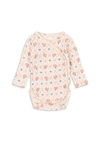 Minnie Newborn – Body Fleur Decor – Wickelbody mit Blumenprint – GOTS Bio-Baumwolle – Konges Sløjd