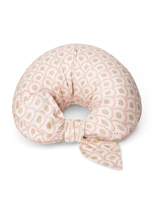 Pregnancy/Nursing Pillow - Organic Cotton - Block Shell - That's Mine