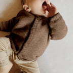 Cardigan - Merino wol fleece - 100% wol - Jasje/Vestje - Joha - productfoto - afbeelding 5