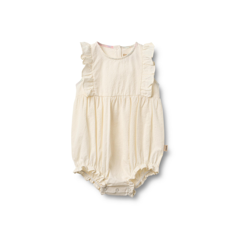 Romper Emmaline - Biologisch katoen - Ivory/Creme - Wheat voor