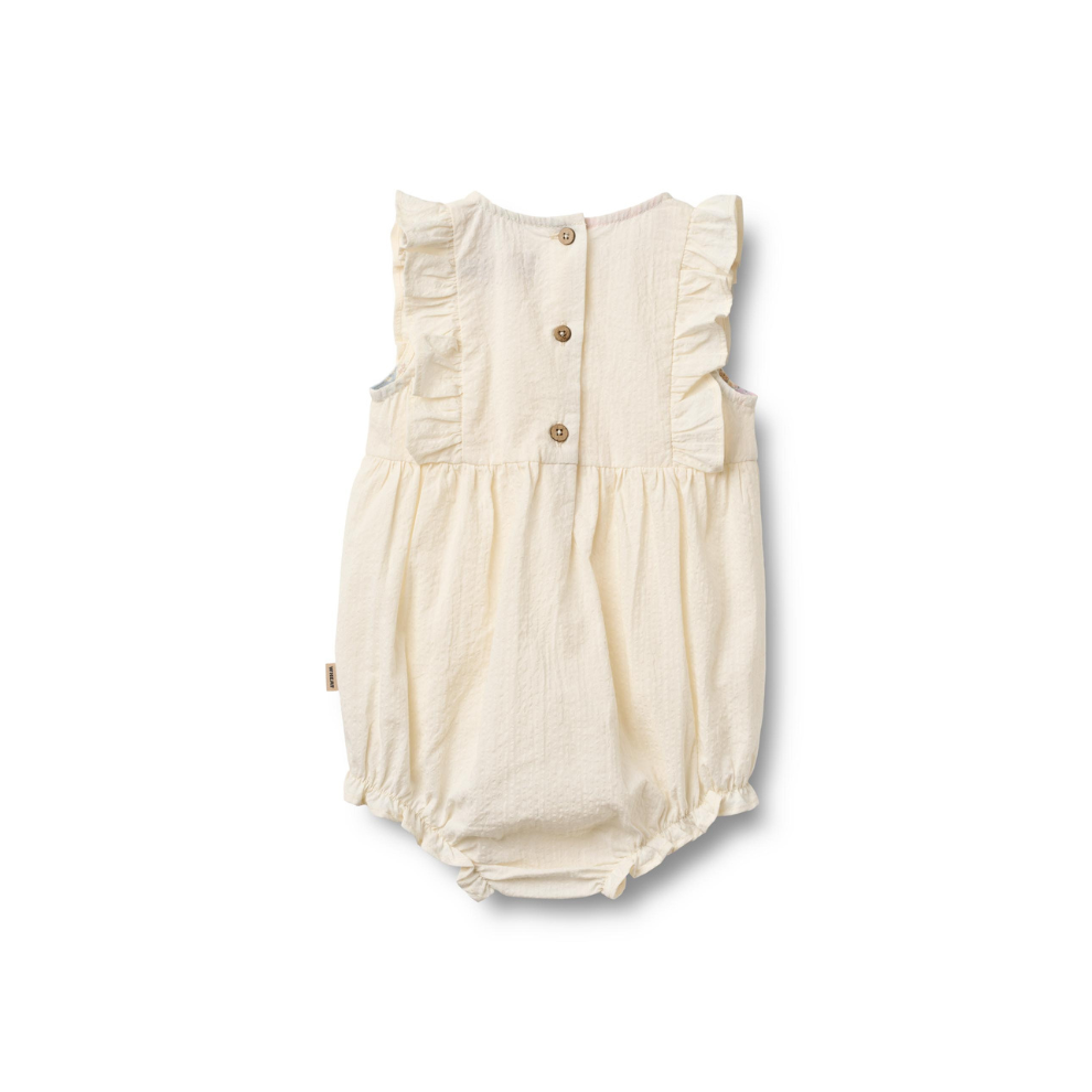 Romper Emmaline - Biologisch katoen - Ivory/Creme - Wheat achter