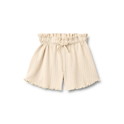Korte broek - Shorts Ina - Biologisch katoen -  Almond peach - Wheat voor
