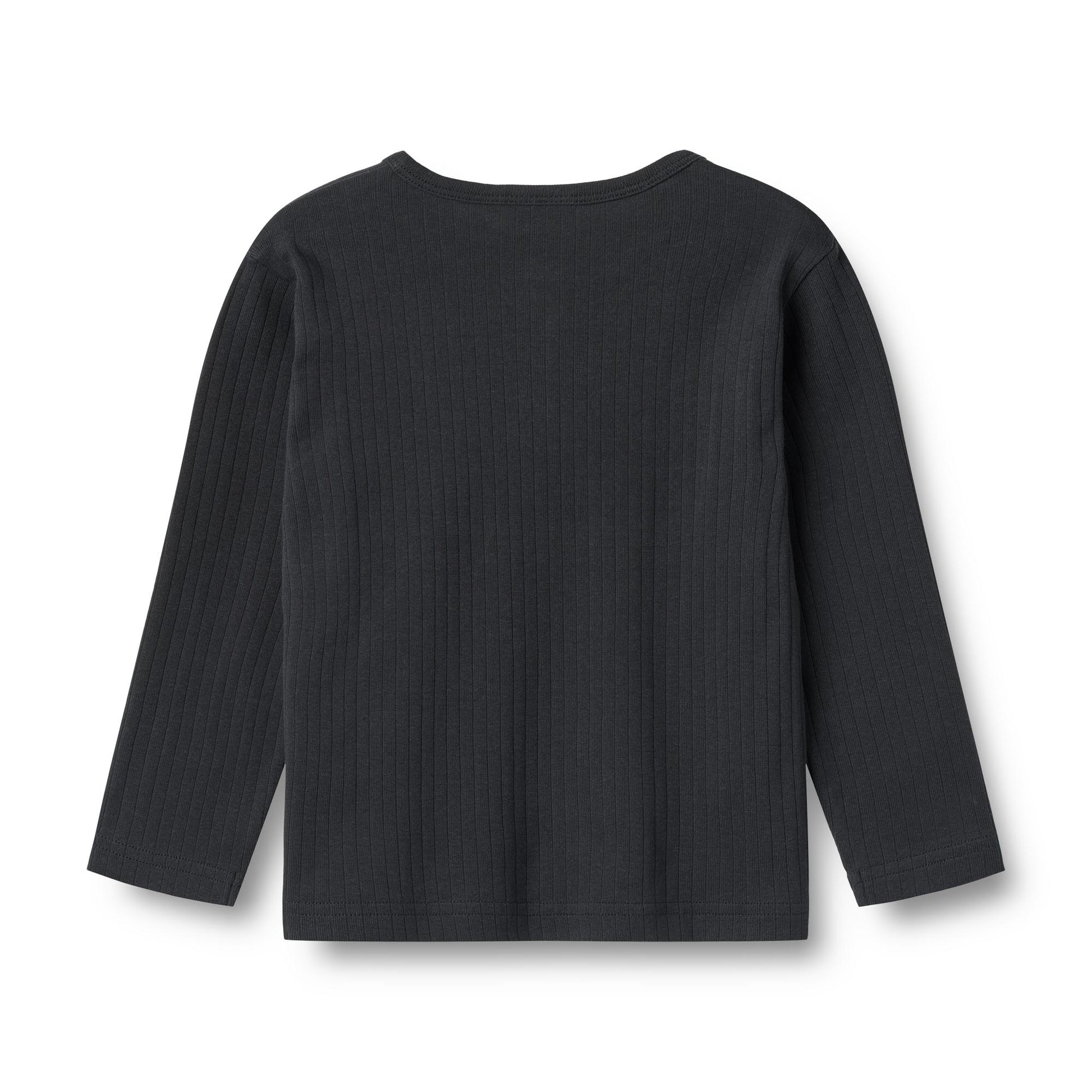 Top lange mouwen - Morris - Biologisch katoen - Navy - Wheat achterkant