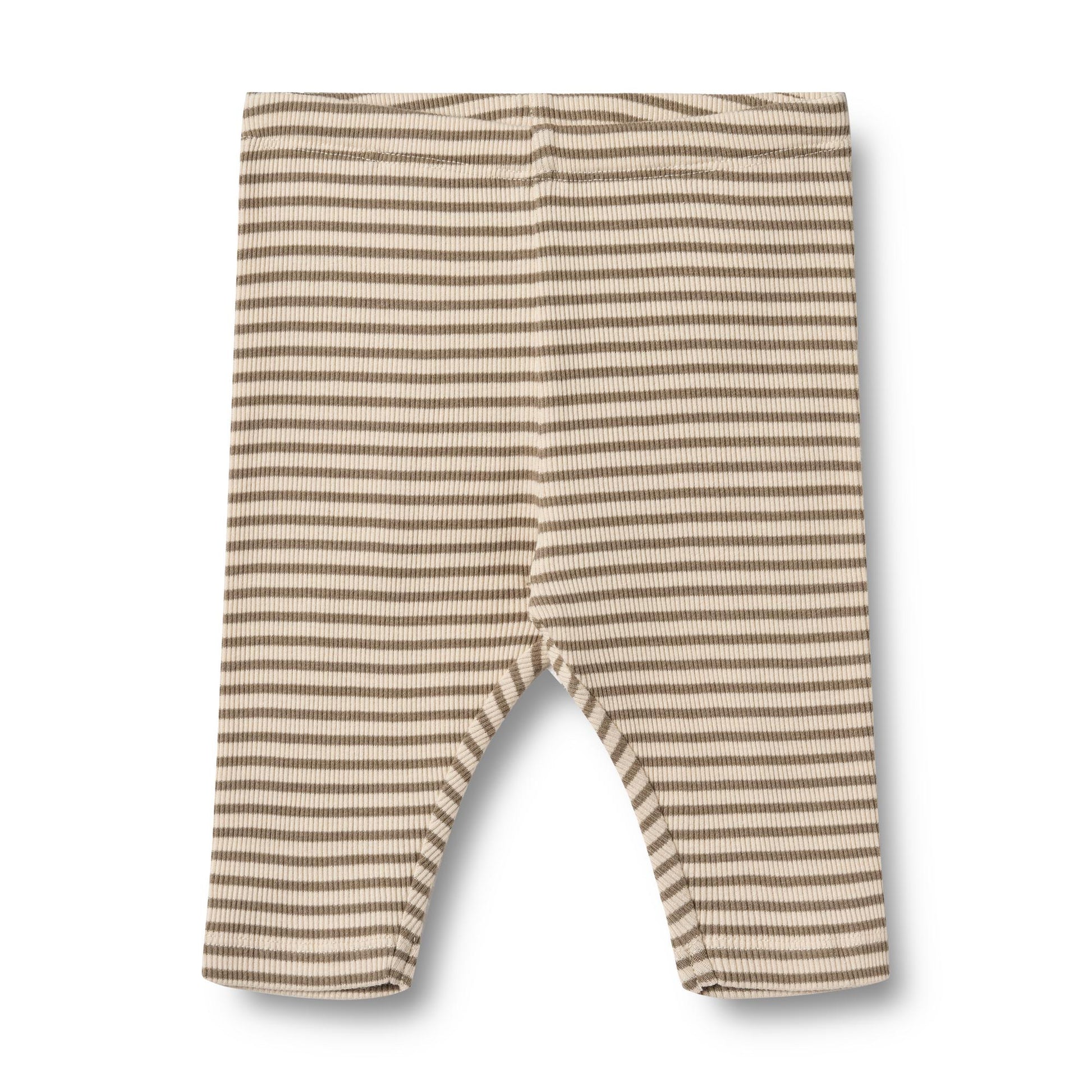 Legging Silas - Biologisch katoen - Stone stripe - Wheat